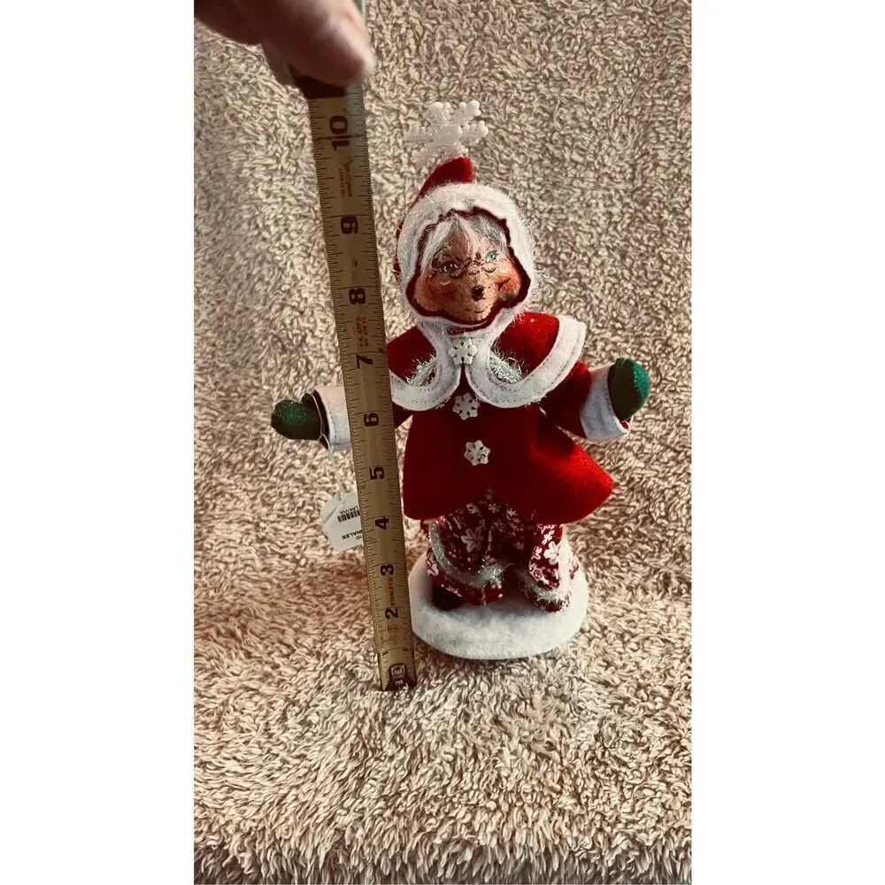 Annalee Mrs Santa Christmas Doll 8